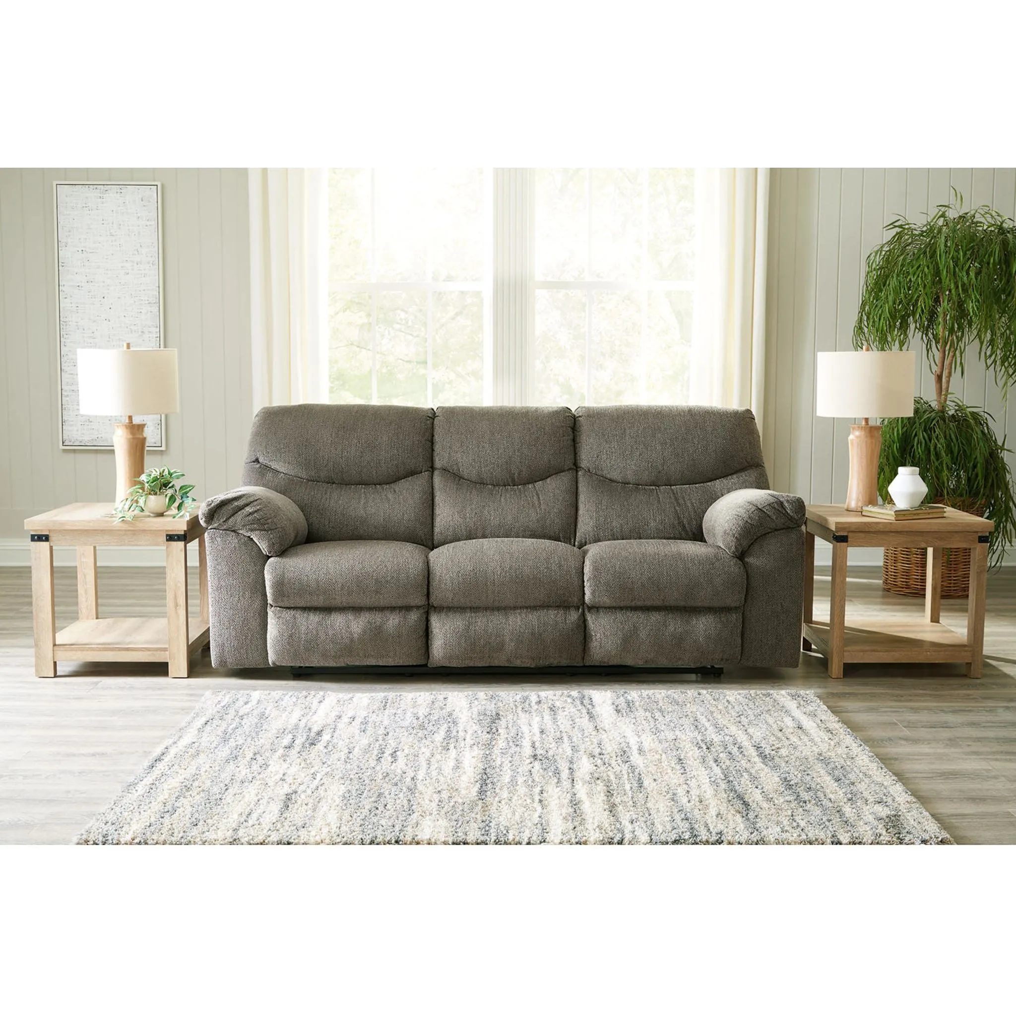 Alphons Reclining Sofa - Putty