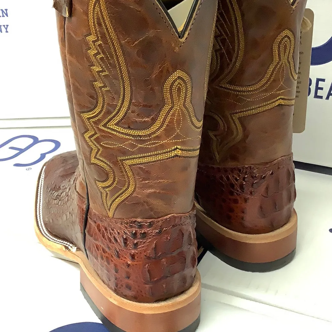 Anderson Bean 338082 11" Rust Lux Hornback Caiman Wide Square Toe (SHOP IN-STORE TOO) FINAL SALE