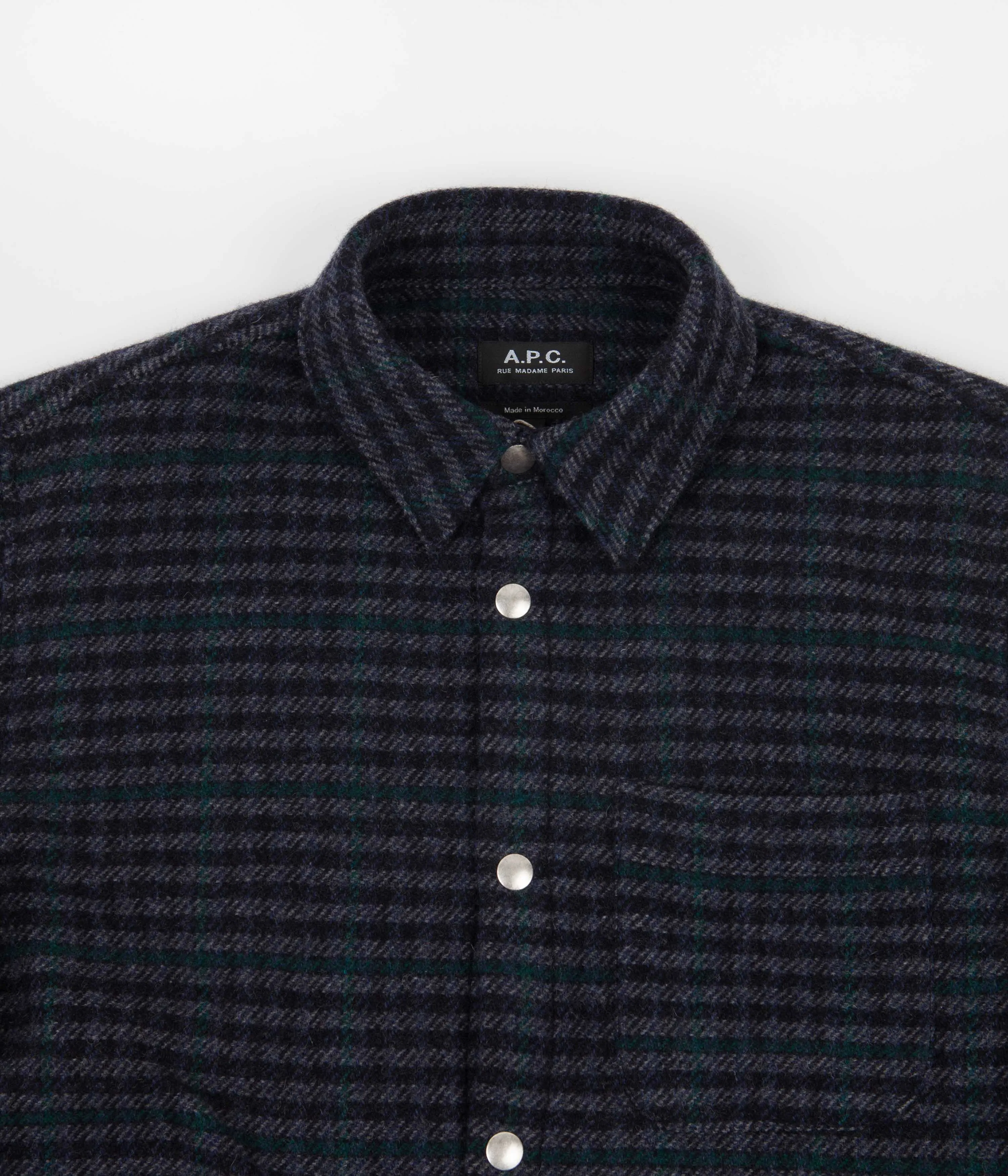 A.P.C. Trek Overshirt - Dark Navy