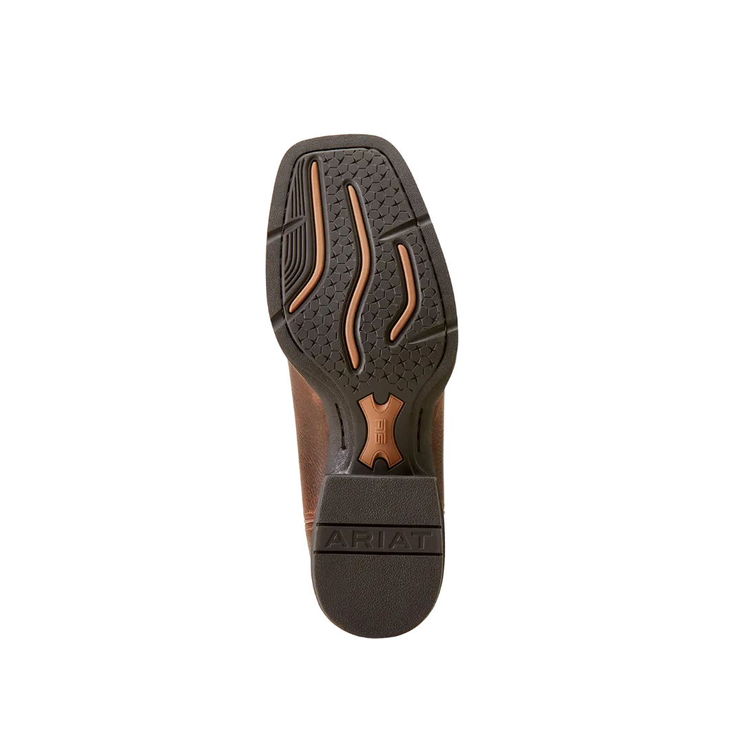 Ariat Men's Sport Western Saddle Vamp Fiddle Brown Boots