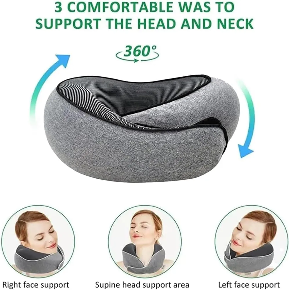Best Travel Pillow For Airplanes Super Comfy Eliminate Jet Lag Neck Pillow