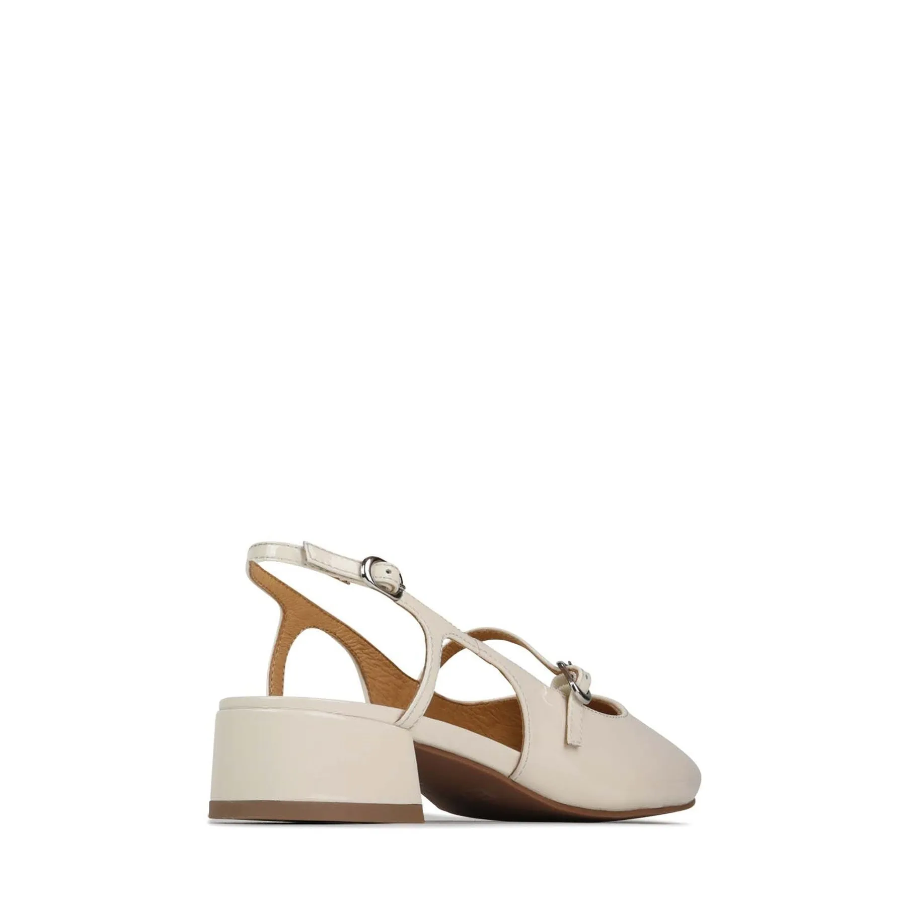 CESSLIE MARY JANE BLOCK HEEL LEATHER