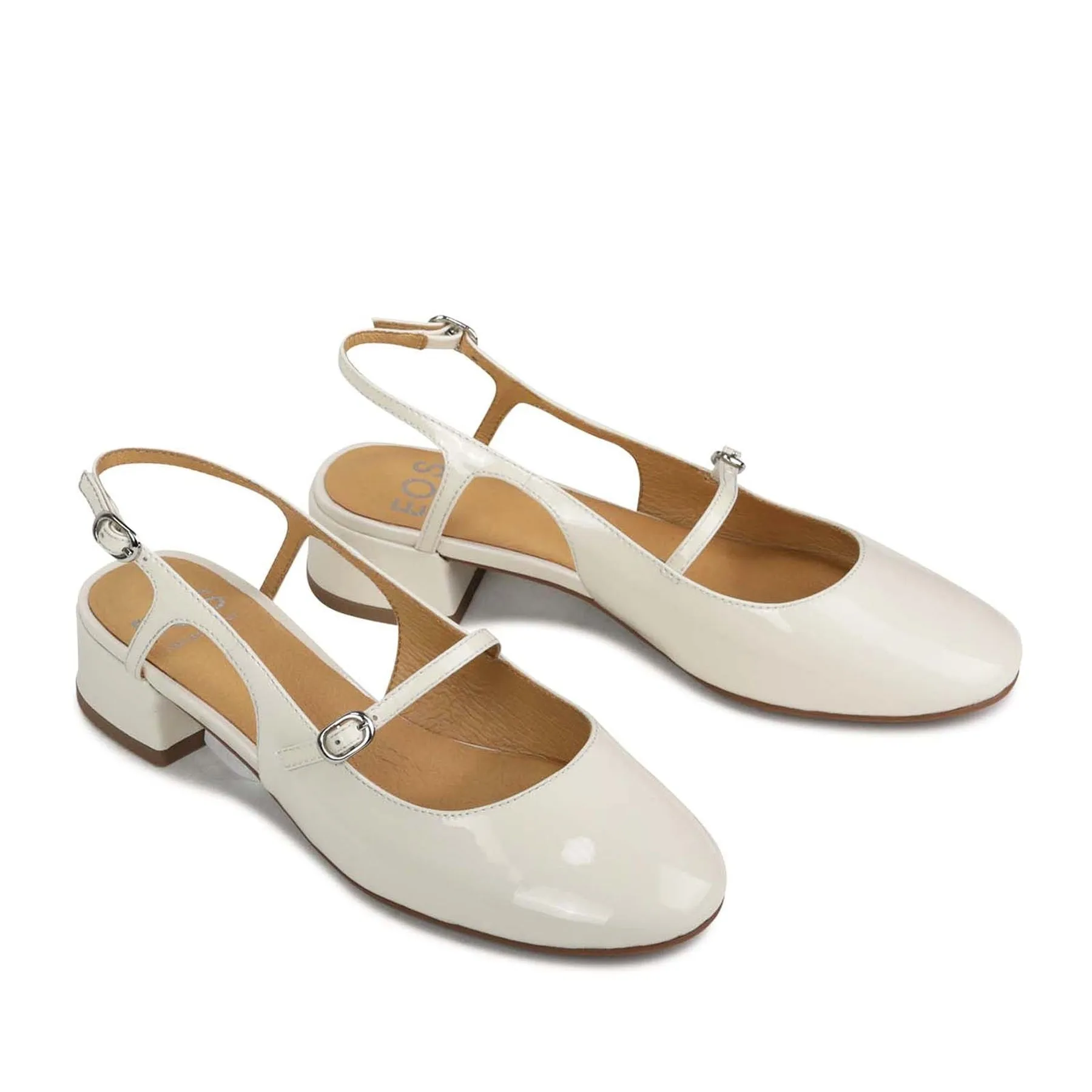 CESSLIE MARY JANE BLOCK HEEL LEATHER
