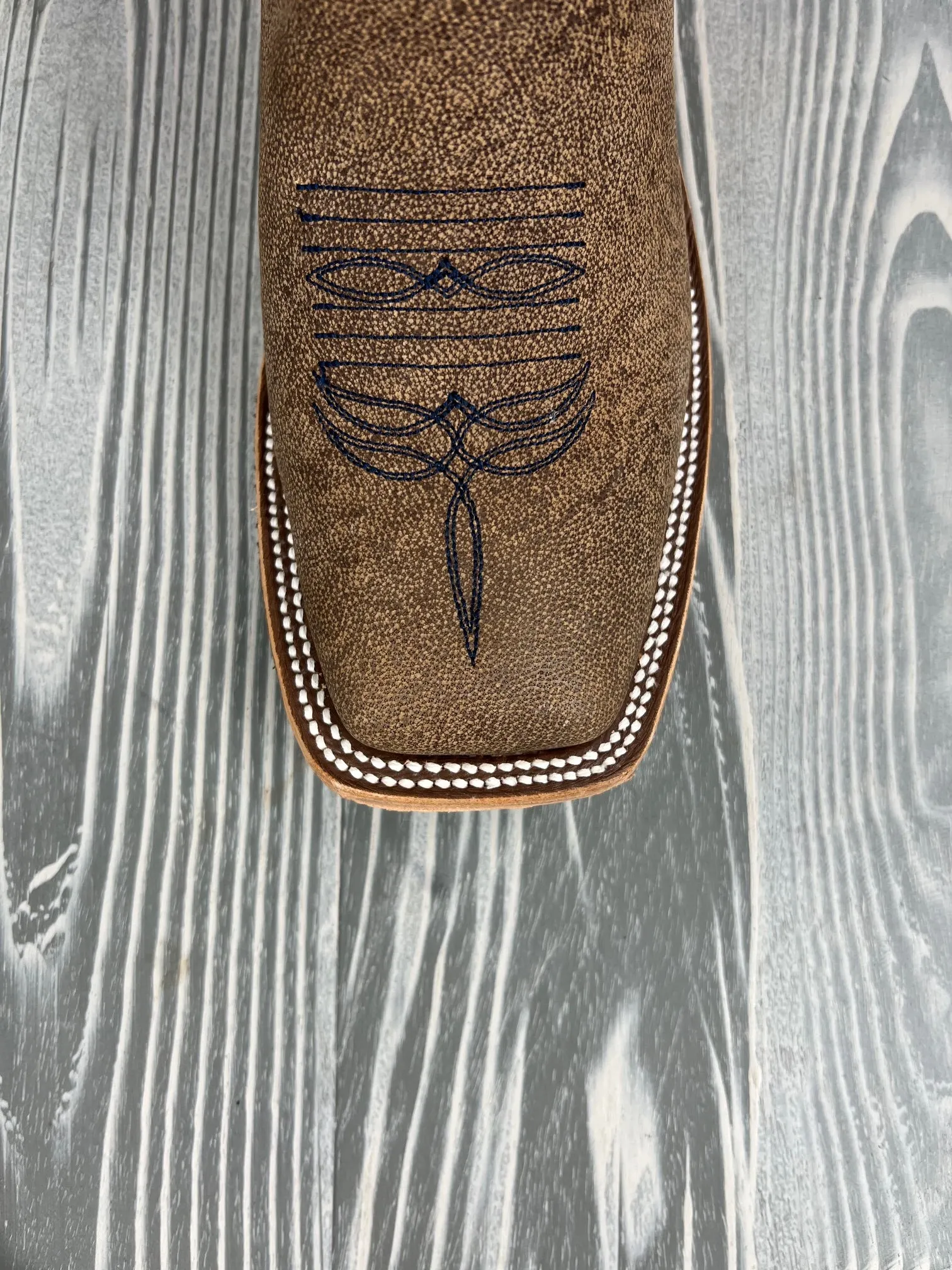 Men's Anderson Bean Eastwood Camel with 13" Navy Vista Tops