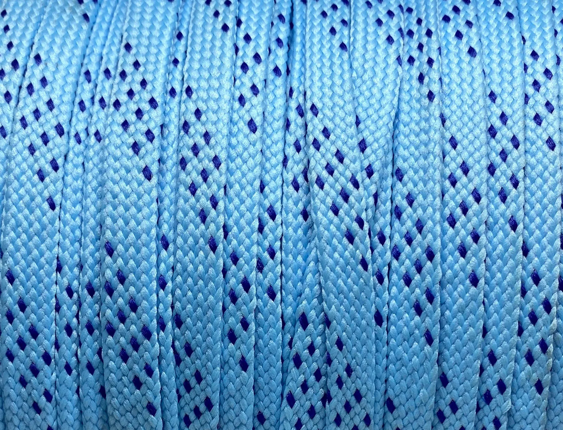 Premium Sport Laces - Light Blue with Royal Blue Accents