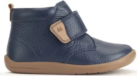 Start-Rite: Totter Velcro Boot - Navy Leather