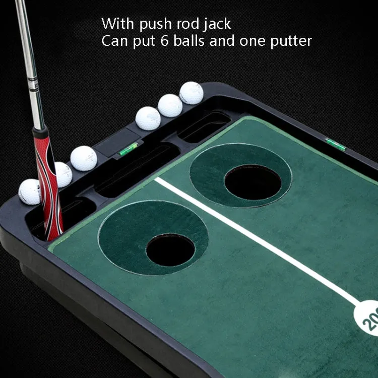 TL010 Indoor Golf Adjustable Slope Push Rod Practice Home Velvet Practice Blanket(Single Exercise Device English Packaging)