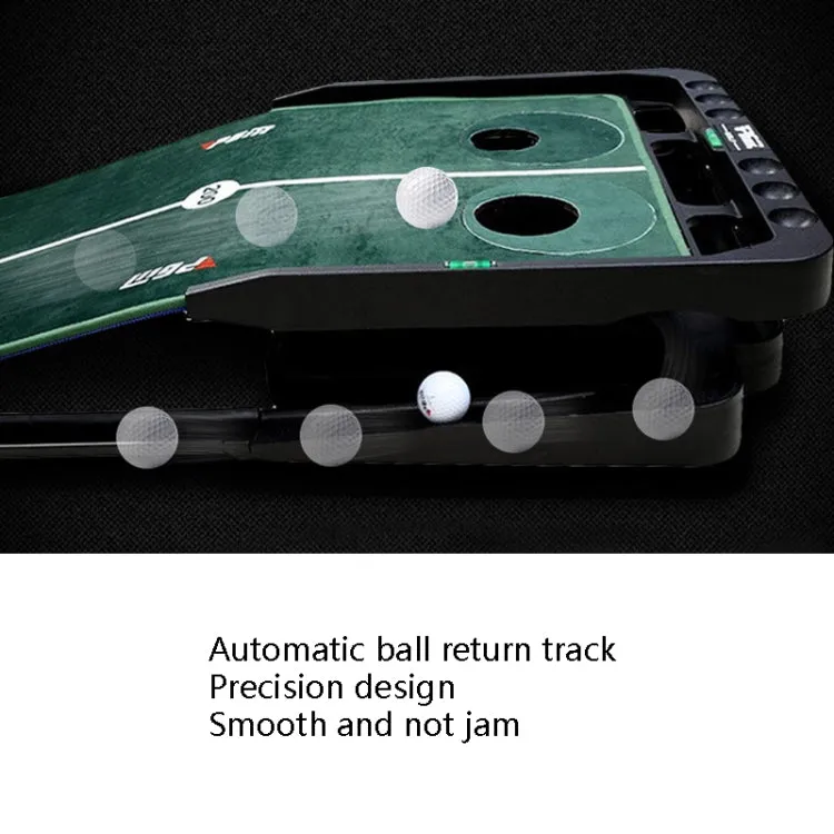 TL010 Indoor Golf Adjustable Slope Push Rod Practice Home Velvet Practice Blanket(Single Exercise Device English Packaging)
